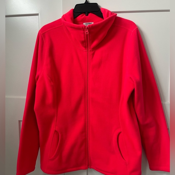 Old Navy Pink Fleece Jacket - Picture 1 of 3